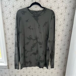 Lululemon 5 Year Basic Tee Gray Tie-Dye